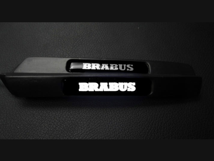 Fiberglass Brabus Widestar LED Fenders Side Insertions for Mercedes-Benz G-Class W463 2pcs Set